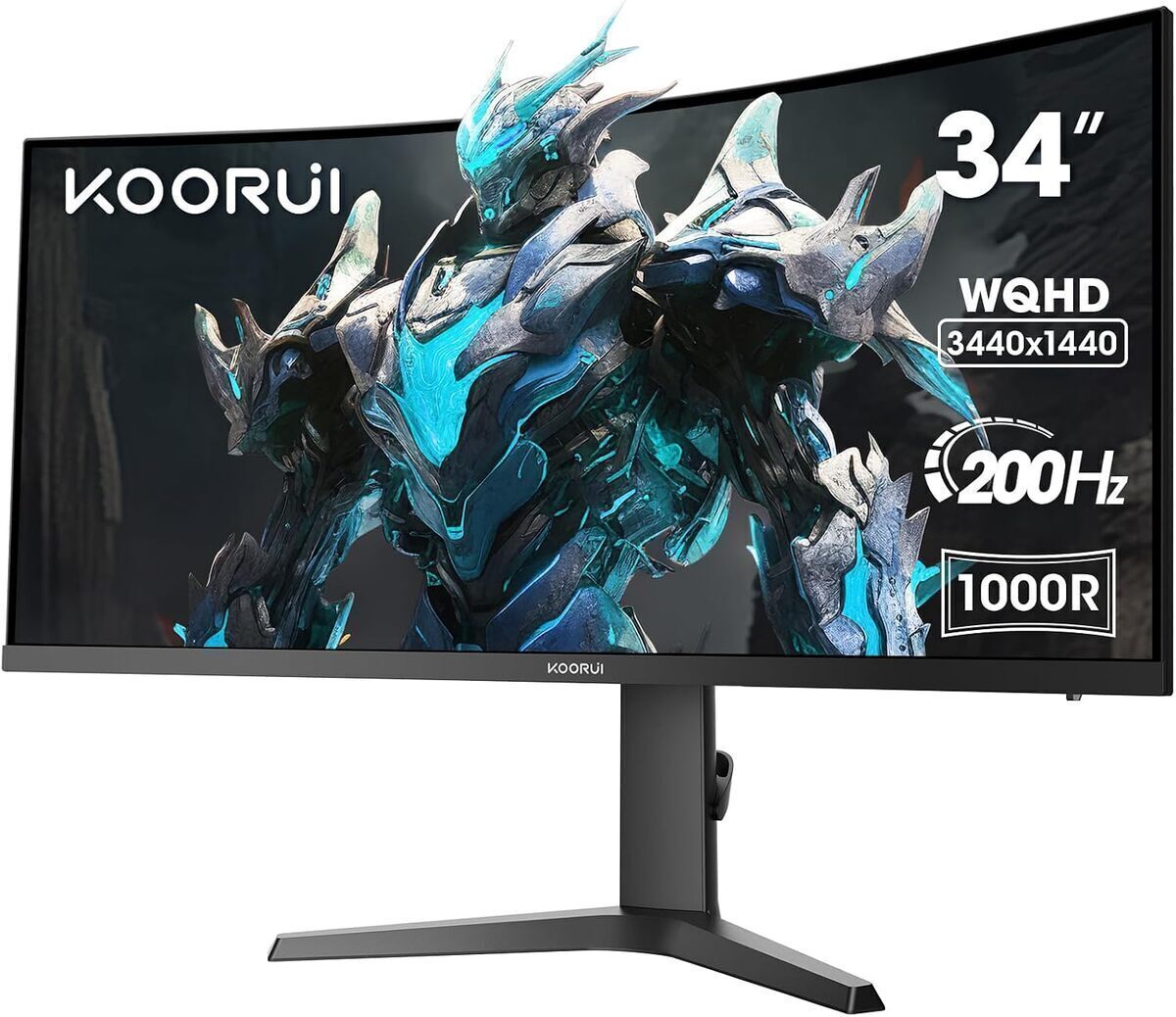 Test du moniteur KOORUI 34" incurvé 165Hz