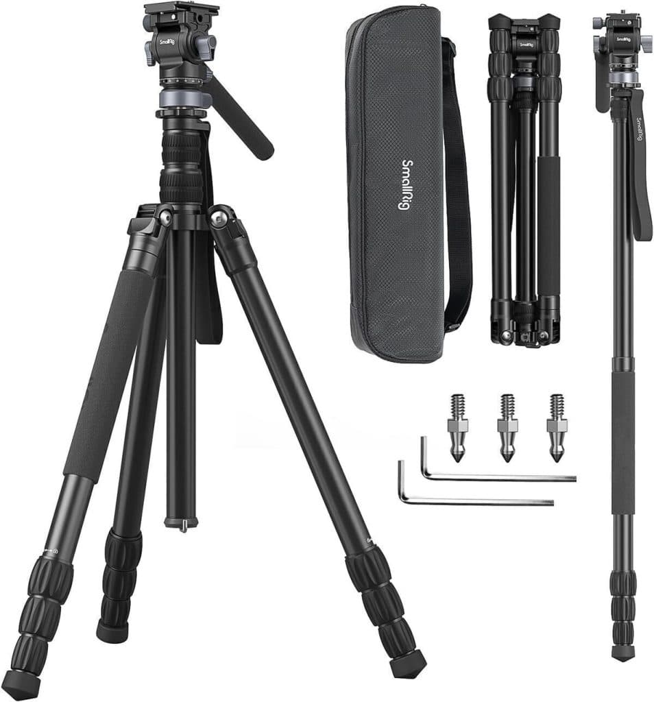 Test du trépied vidéo SmallRig CT190 : performance et polyvalence