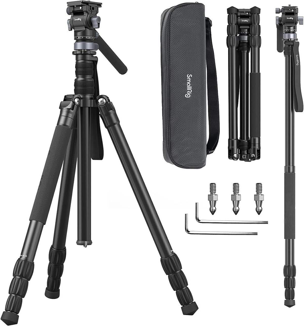 Test du trépied vidéo SmallRig CT190 : performance et polyvalence