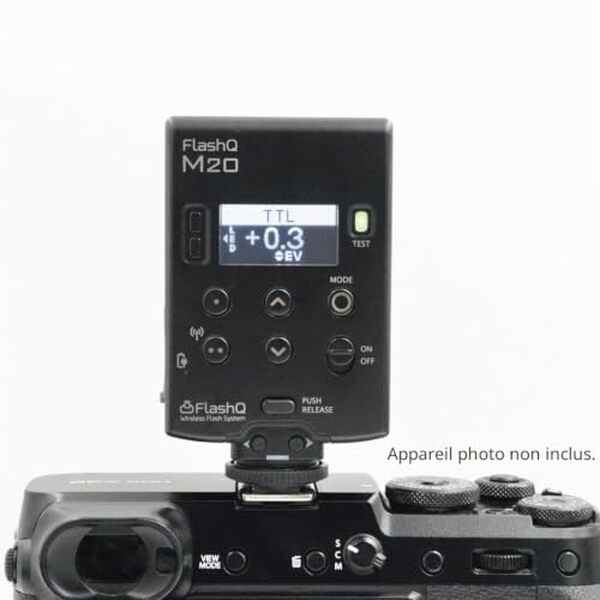 Découvrez notre test détaillé du flash LightPix Labs FlashQ M20 pour Fujifilm : performances, qualité de lumière et compatibilité avec les boîtiers Fuji. 