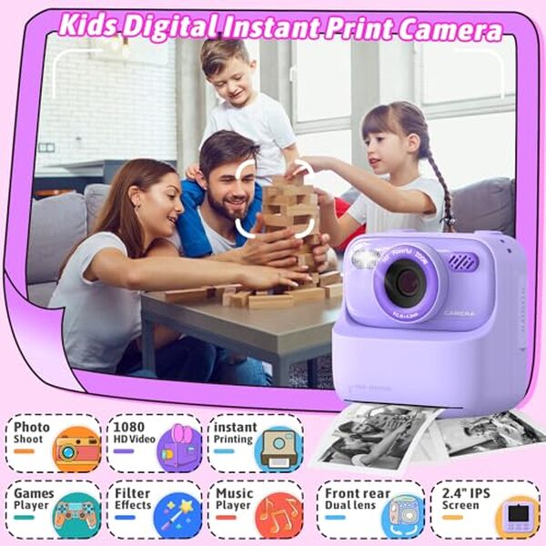 Découvrez notre test complet de l'appareil photo enfant 1080p avec fonction selfie et impression. Comparatif, avis et conseils pour bien choisir. 