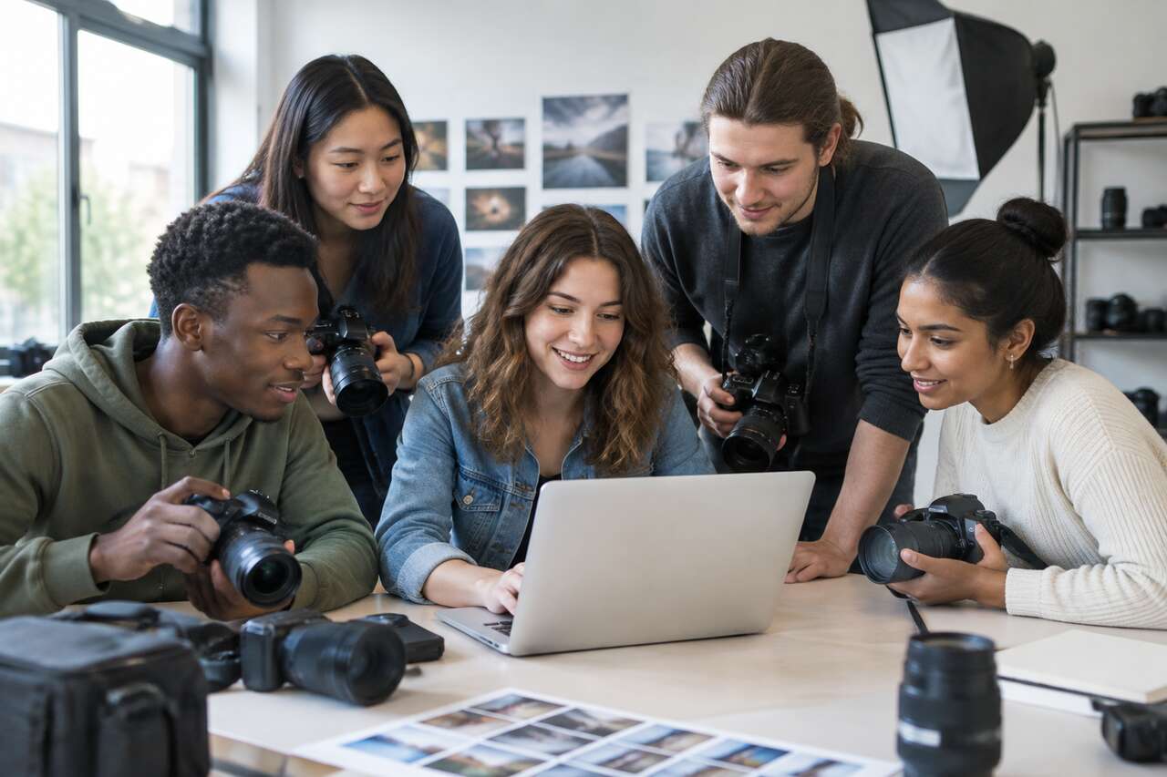 Présentation des photos des élèves du cours "devenez un photographe accompli