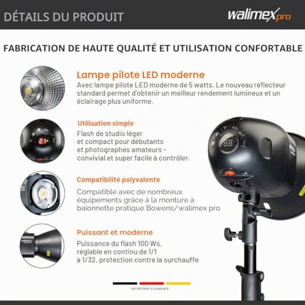 Découvrez notre test détaillé du walimex Pro Newcomer 100 II : performances, portée sans fil et qualité de ce flash professionnel abordable pour photographes.