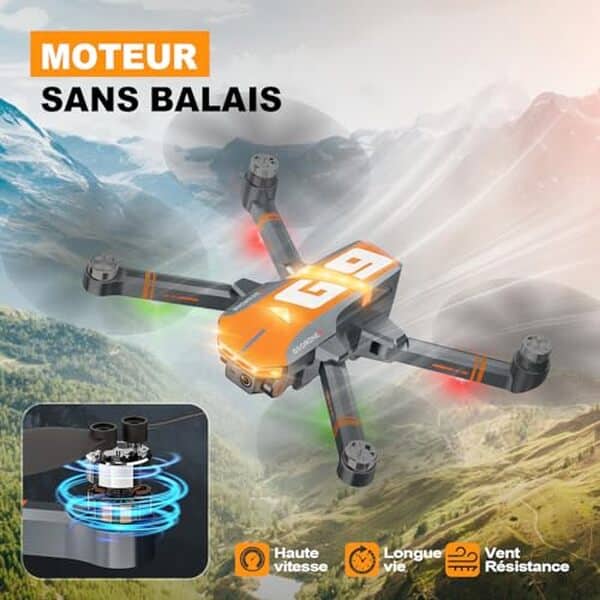 Découvrez notre test du drone G9 GPS : caméra 4K, 45 minutes d'autonomie et performances impressionnantes. Avis complet et détails techniques.