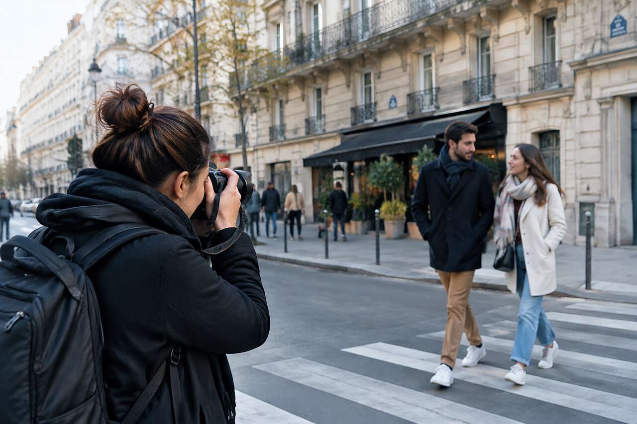 Making of d'une photo de rue : les coulisses de la prise de vue