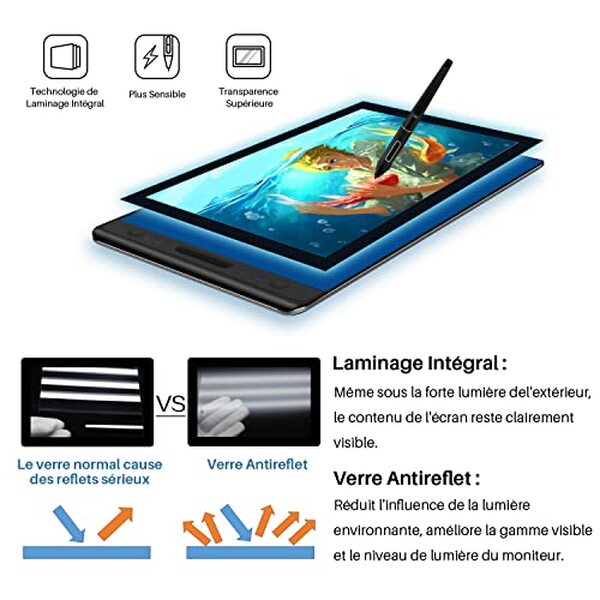 Découvrez notre test détaillé de la tablette graphique HUION Kamvas Pro 16 : performances, écran, ergonomie et verdict pour les créatifs et illustrateurs. 