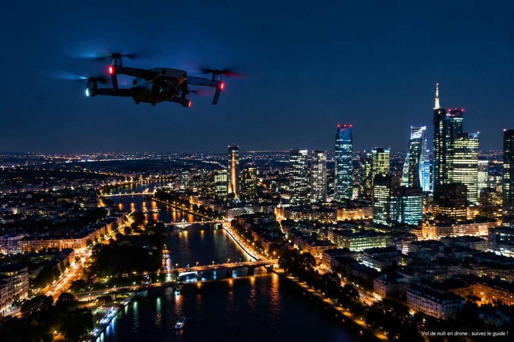 Vol de nuit en drone : suivez le guide !