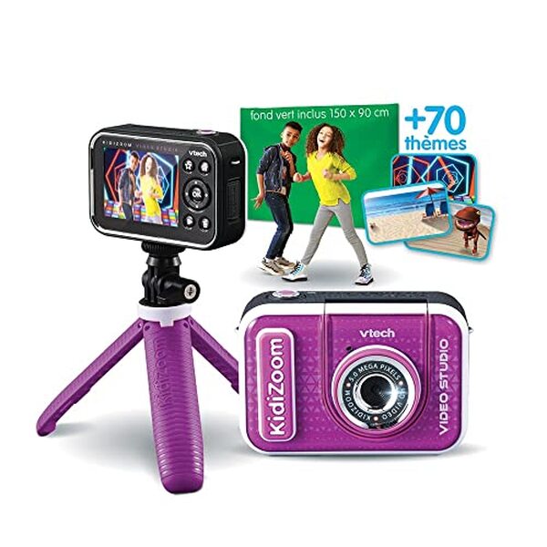 Découvrez notre test détaillé de l'appareil photo VTech KidiZoom Vidéo Studio HD violet : caractéristiques, fonctionnalités et avis pour les enfants.