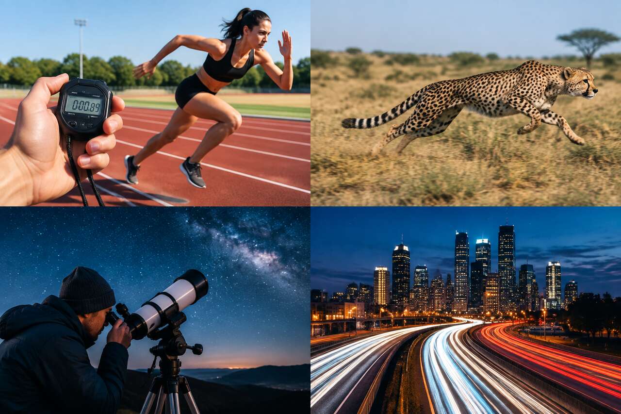 Cas pratiques : sport, animalier, astro et pose longue