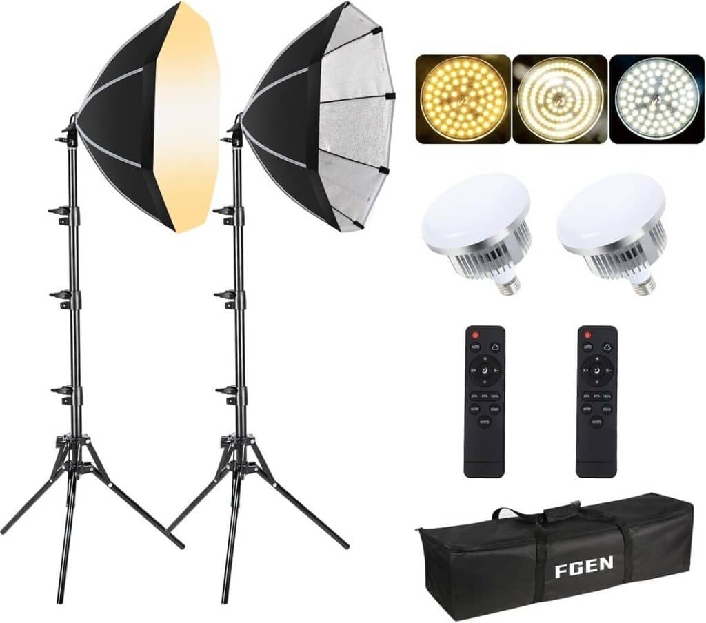 Test de la softbox FGen : solution idéale pour studio photo et vidéo