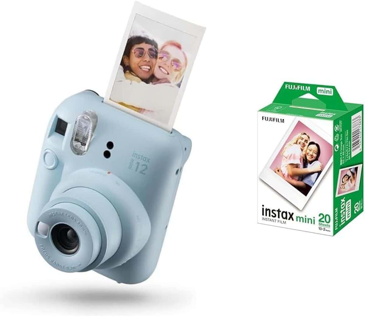 Test de l'appareil photo instantané Fujifilm Instax Mini 12 : objectif selfie et films inclus
