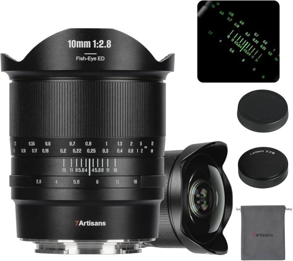 Test de l'objectif fisheye 7Artisans 10mm F2.8 II pour L-Mount