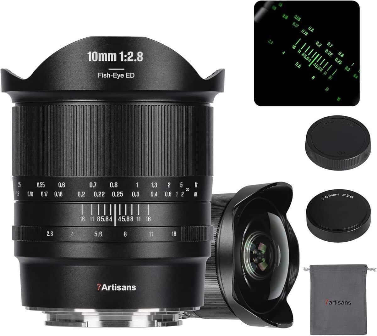Test de l'objectif fisheye 7Artisans 10mm F2.8 II pour L-Mount