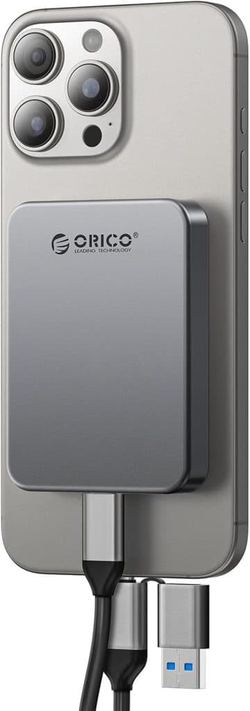 Test de l'ORICO K5PLUS : sSD portable magnétique 1To performant