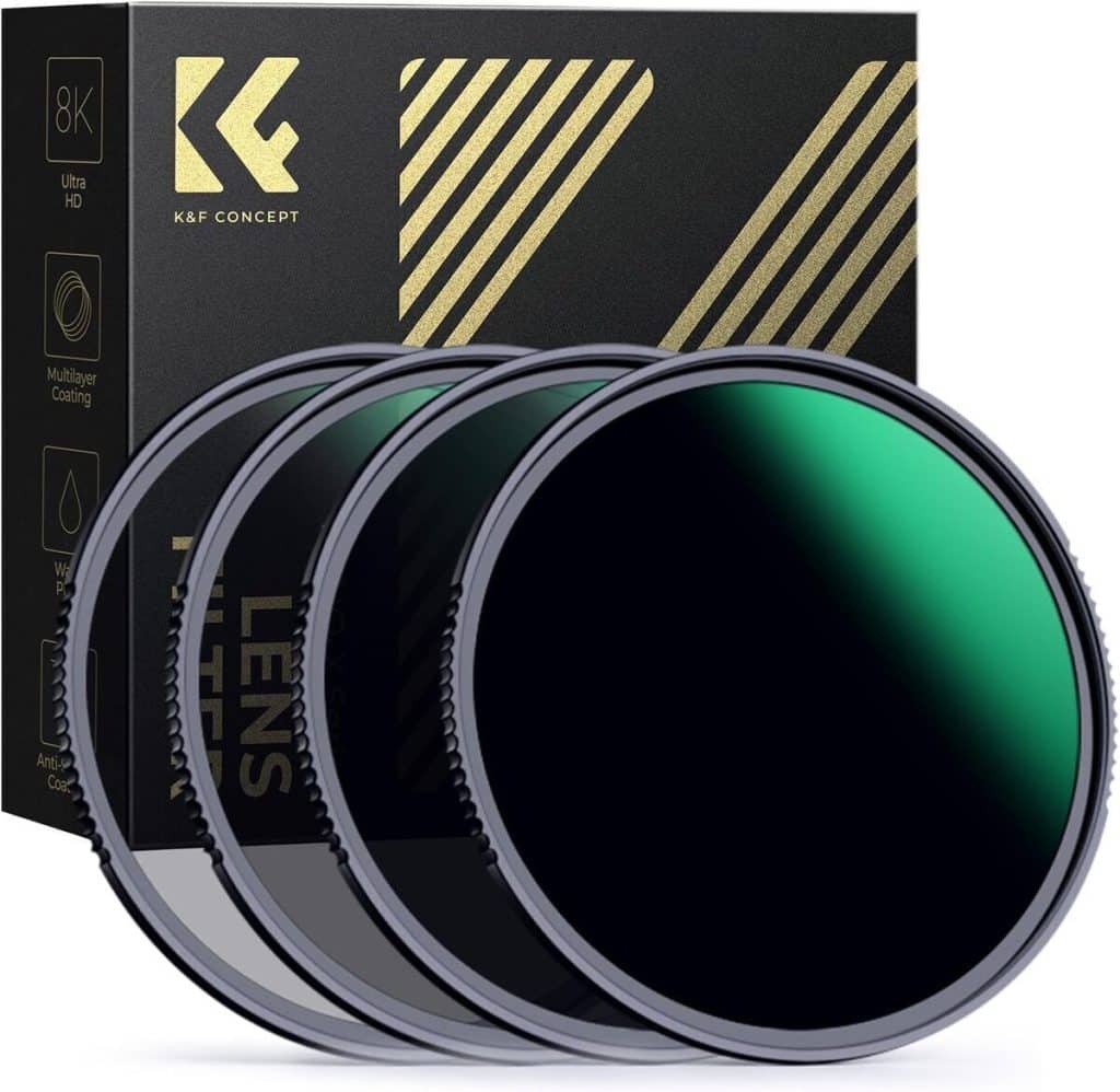 Test des filtres densité neutre 67mm K&F Concept pour reflex numérique