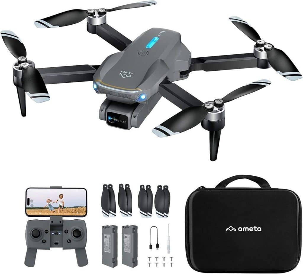 Test du Ameta S20 Lite : mini drone 4K léger et performant