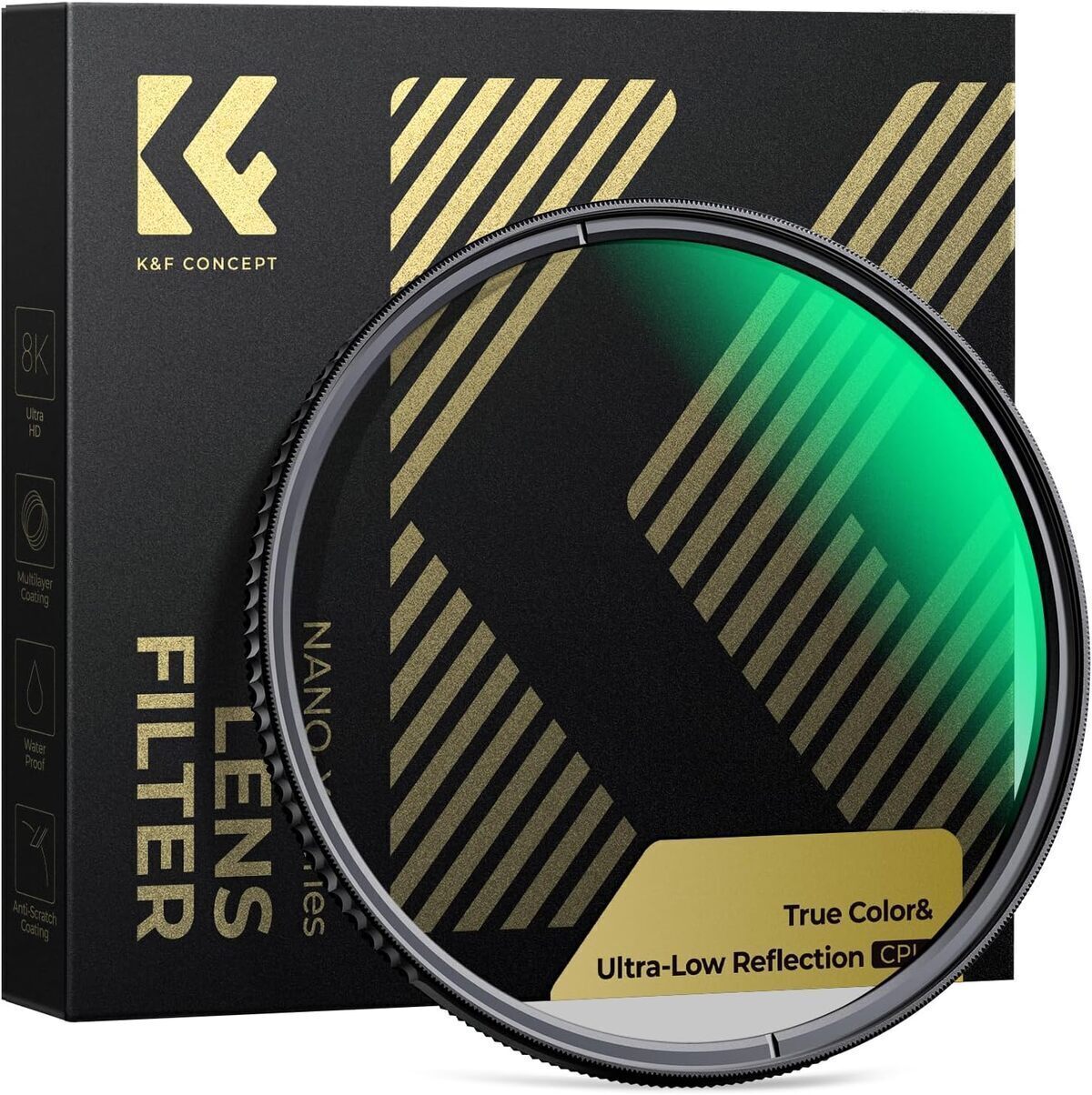 Test du filtre polarisant K&F Concept Nano-X 82mm