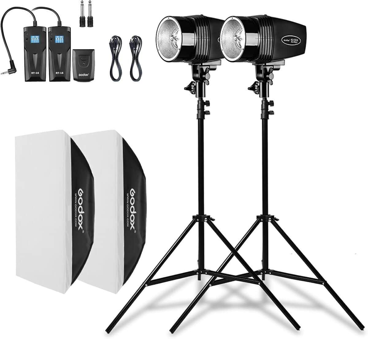 Test du kit de flashs Godox pour studio : performance et polyvalence