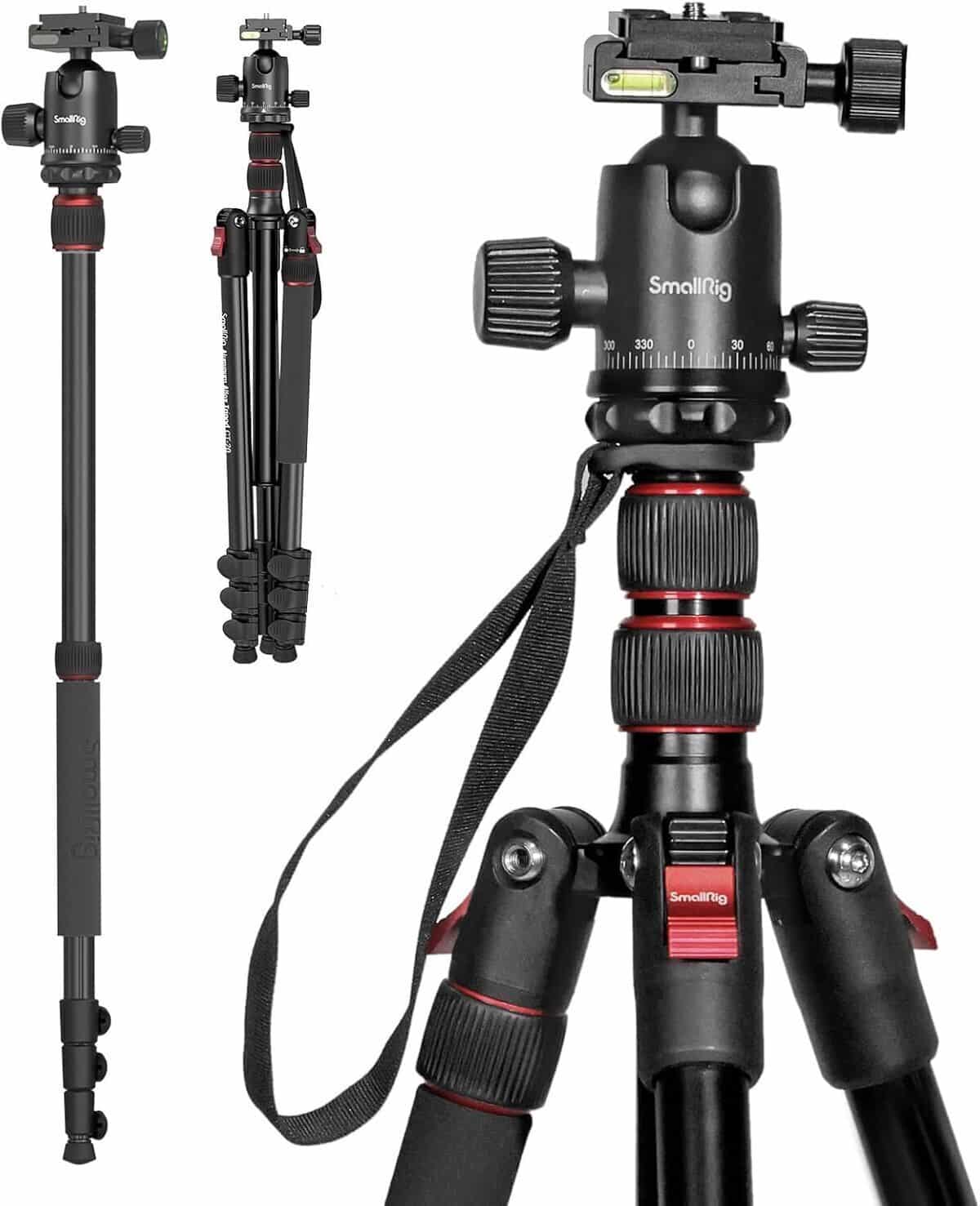 Test du trépied photo SmallRig CT-20 : léger et performant pour le voyage
