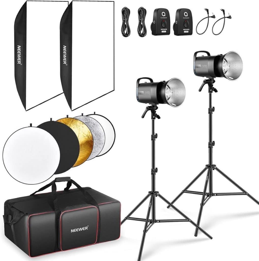 Test : lampe flash Neewer S101-300W PRO 5600K pour studio