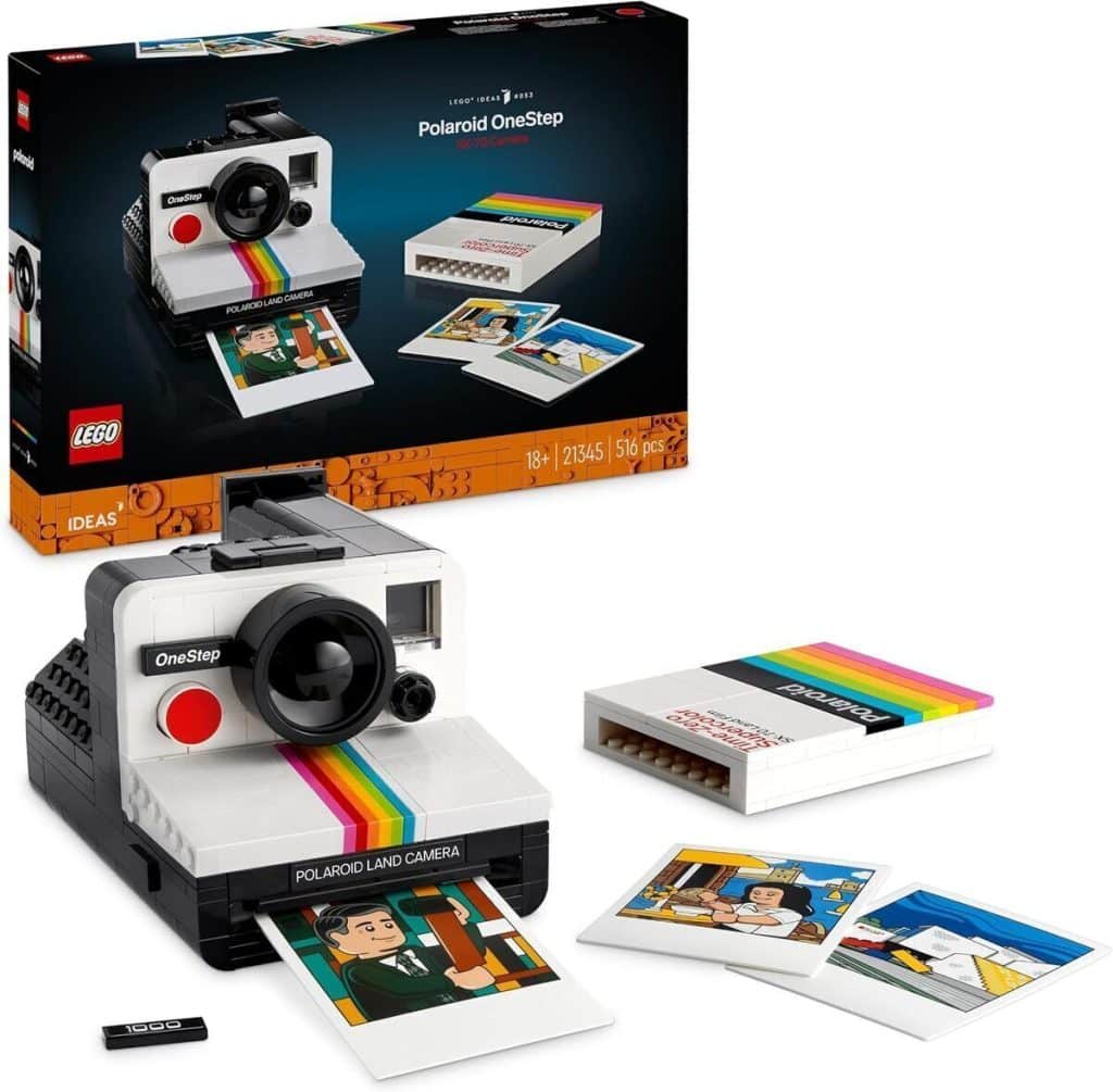 Test : lEGO Ideas appareil photo Polaroid OneStep SX-70 pour adultes