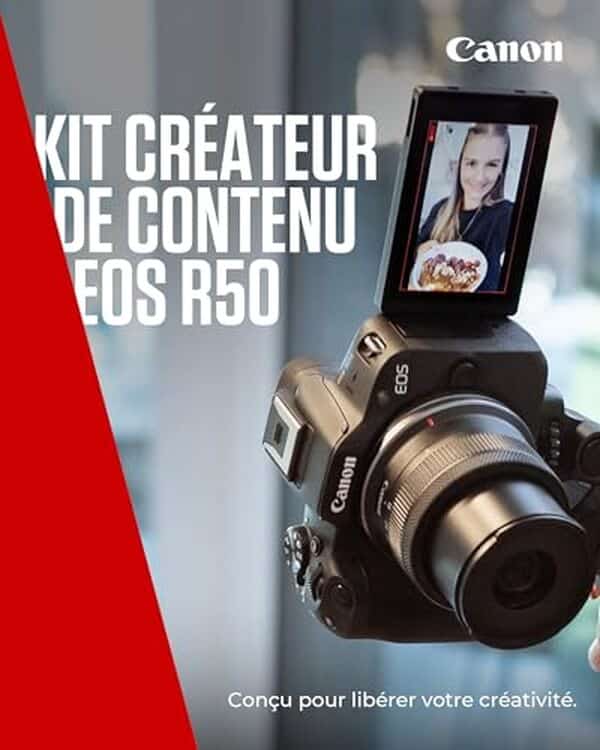 Découvrez notre test complet du Canon EOS R50, l'appareil photo hybride compact idéal pour les vloggers en quête de qualité 4K et de portabilité. 