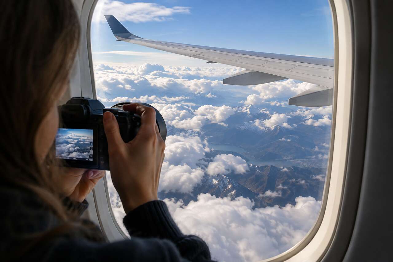 Photographier depuis un avion : conseils et astuces