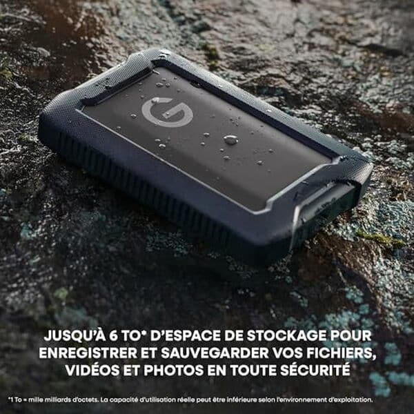 Découvrez notre test du SanDisk G-DRIVE ArmorATD 5 To : capacité, robustesse et performance pour le stockage externe haute résistance.