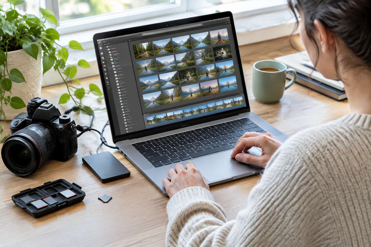 Importer et enregistrer ses photos sans se tromper