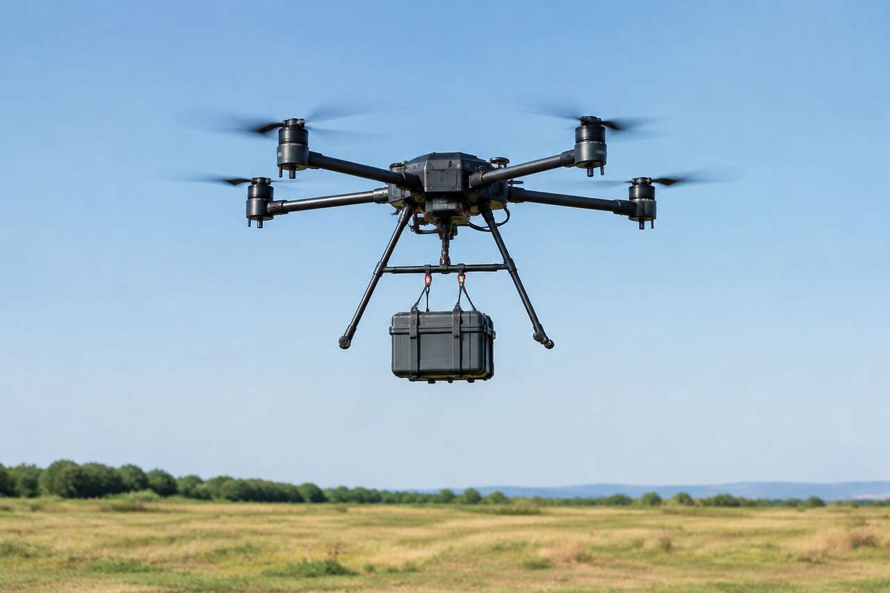 Quel drone peut soulever 1 kg : sc&eacute;narios et choix r&eacute;alistes