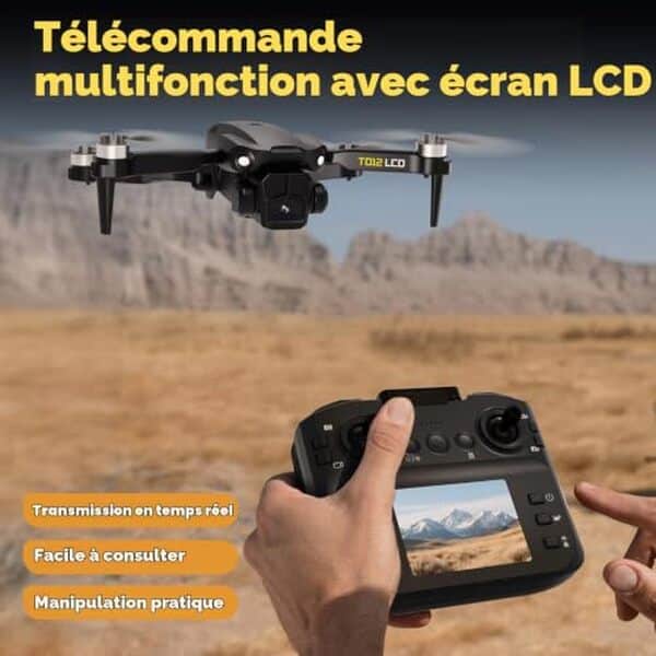 Découvrez notre avis complet sur le Toladrone TD12LCD, un drone pliable avec caméra idéal pour les débutants : caractéristiques, performances et prix.