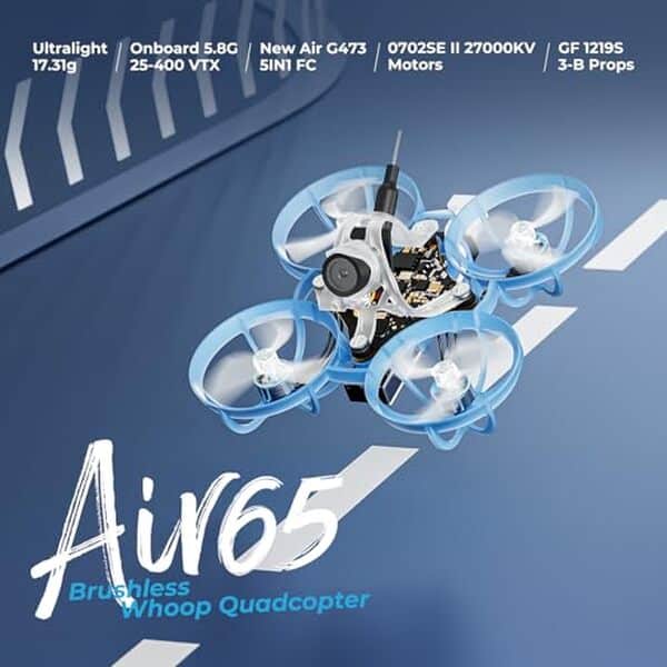 Découvrez le Betafpv Air65, le micro drone FPV révolutionnaire pour la course. Performances exceptionnelles, autonomie optimale et maniabilité ultime : notre test détaillé. 