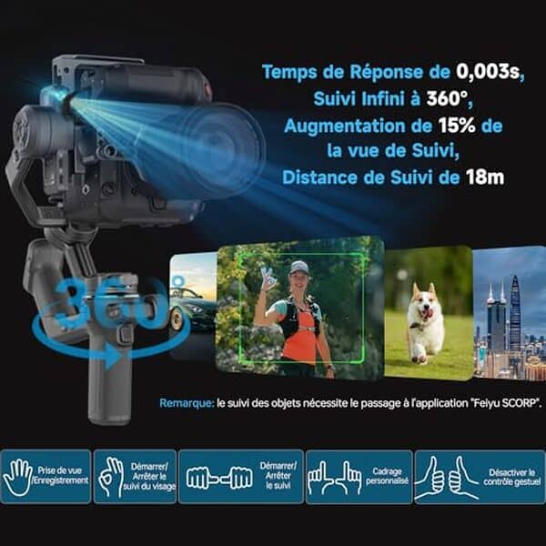 Découvrez notre test détaillé du stabilisateur 3 axes FeiyuTech SCORP-C 2 : performances, caractéristiques et verdict complet pour vos vidéos en mouvement. 