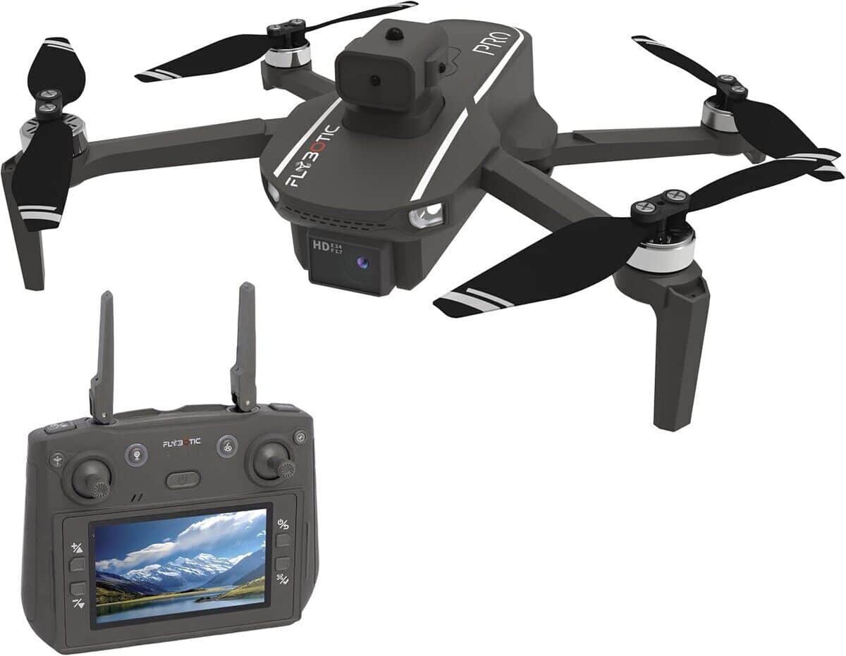 Test du drone flybotic foldable pro : caméra hd et gps intégrés