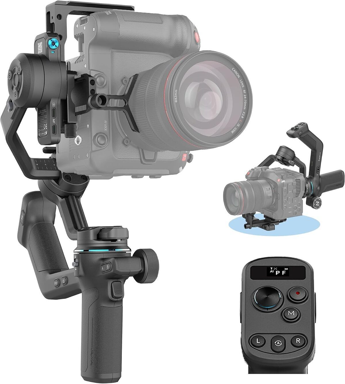 Test du stabilisateur 3 axes FeiyuTech SCORP-C 2