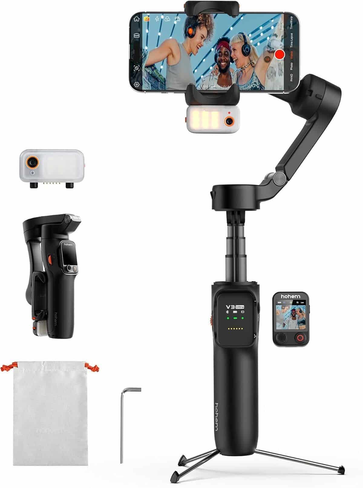 Test du stabilisateur hohem iSteady V3 Ultra : suivez la tendance des vlogs