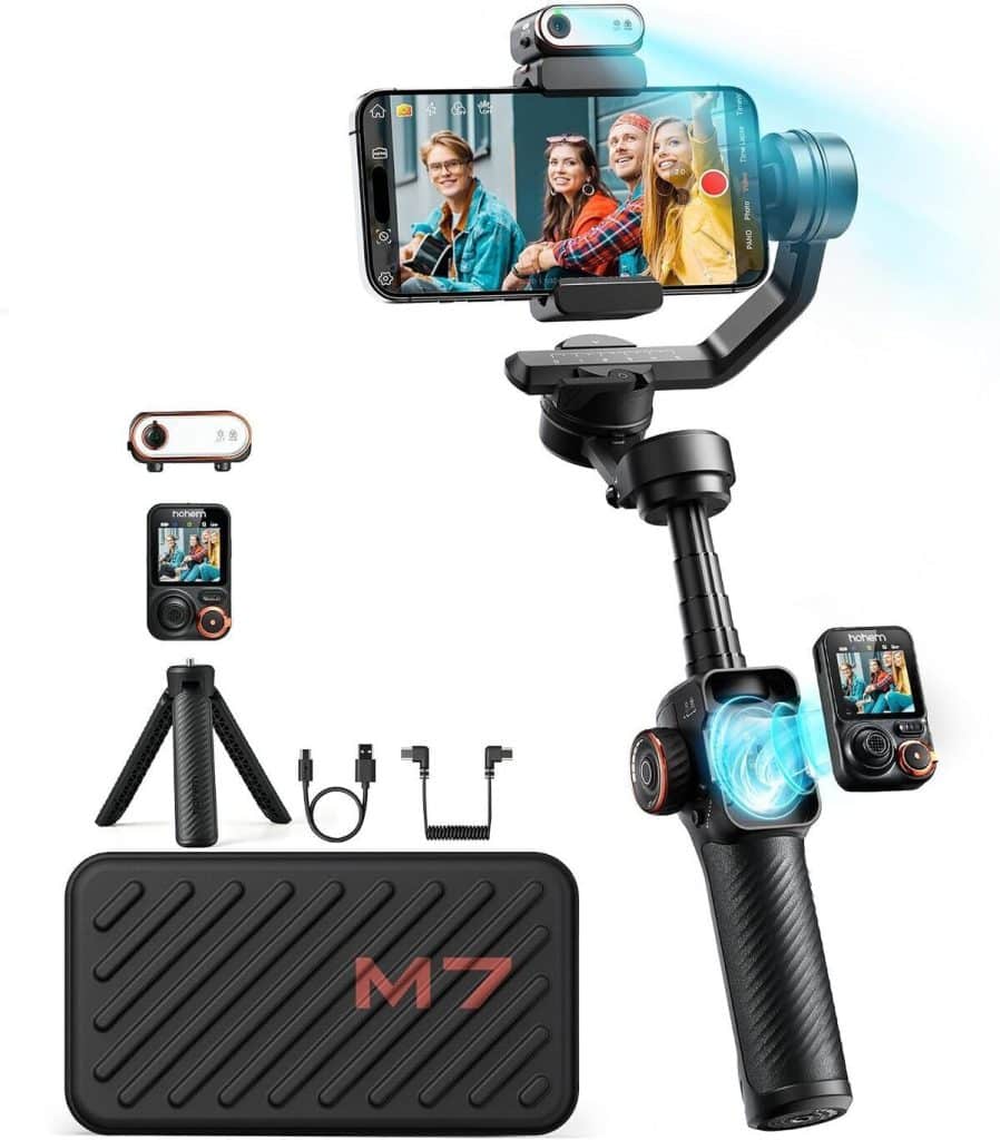 Test du stabilisateur smartphone hohem iSteady M7 : suivi AI et plus