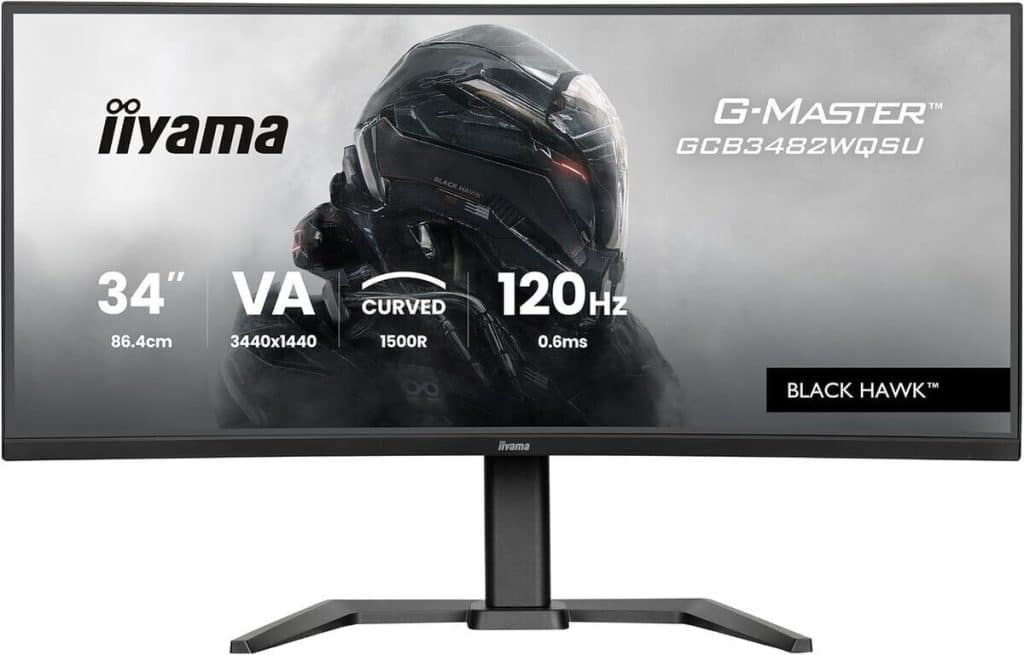 Test iiyama G-Master Black Hawk : immersion ultime pour gamers