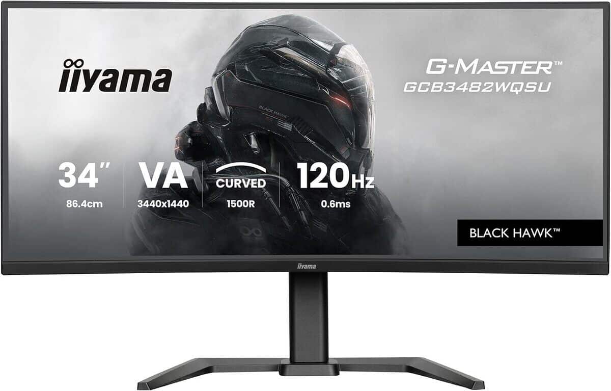 Test iiyama G-Master Black Hawk : immersion ultime pour gamers