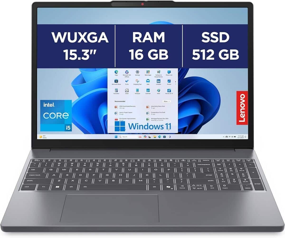 Test : lenovo IdeaPad Slim 3 15IRH10, puissance et style au rendez-vous