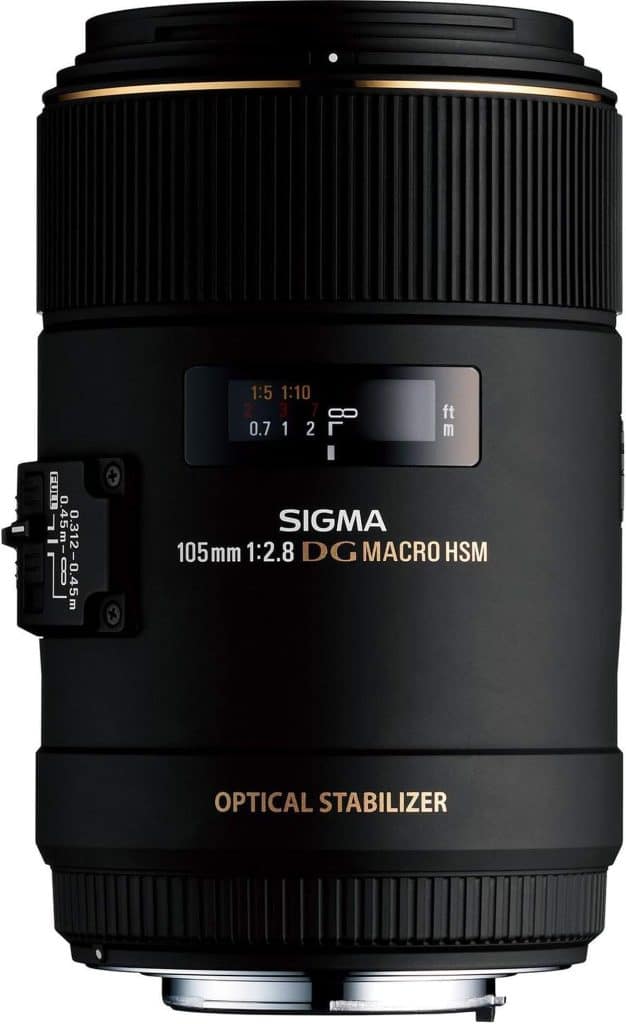 Test : sigma objectif 105 mm f2, 8 dg os hsm monture canon, noir