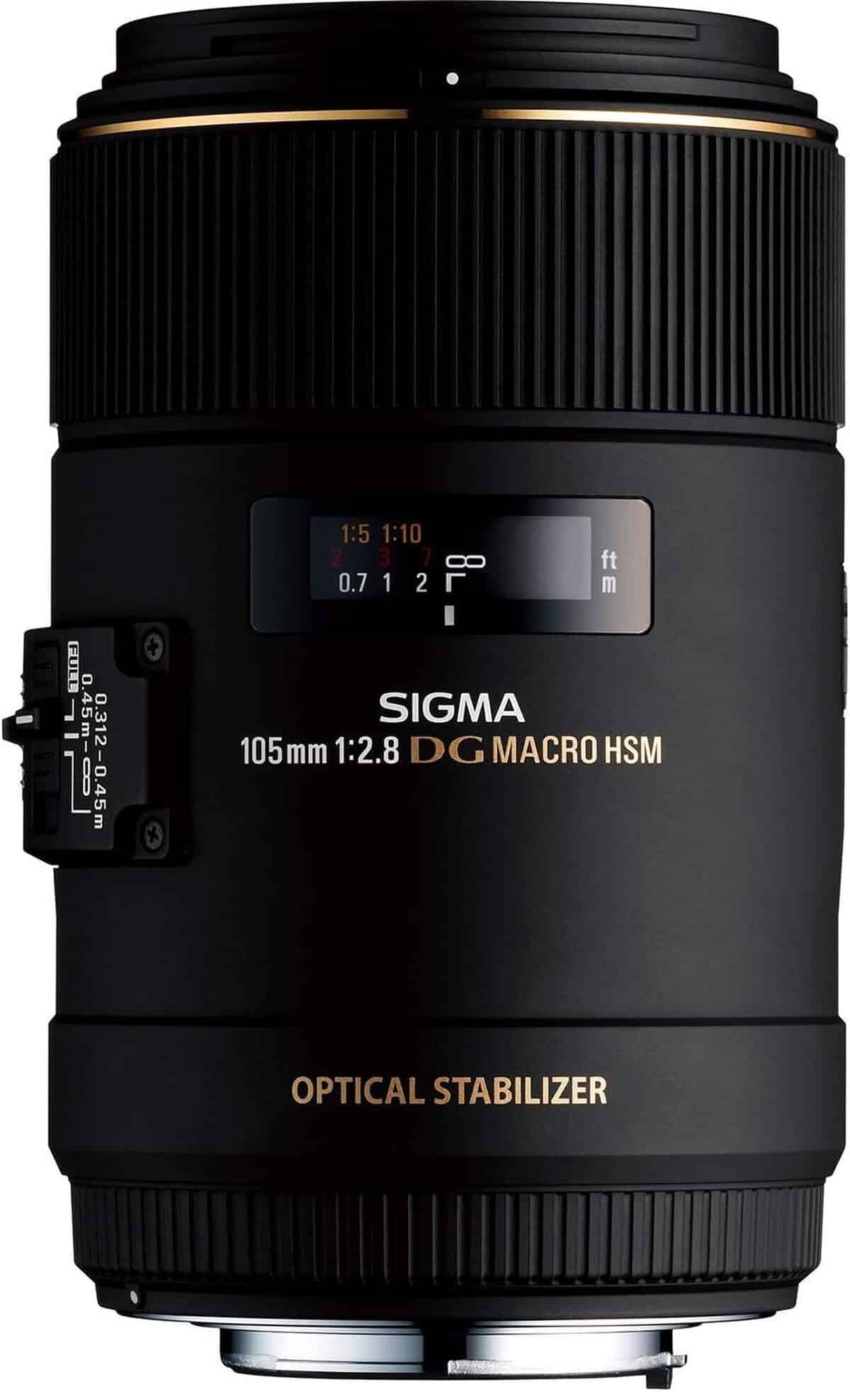 Test : sigma objectif 105 mm f2, 8 dg os hsm monture canon, noir